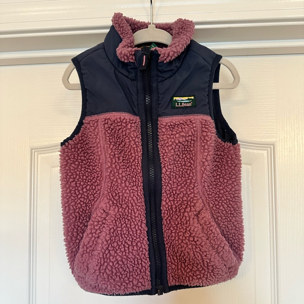 LL Bean Sherpa Vest